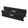 Crucial Pro DDR5 RAM 64GB Kit (2x32GB) 6000MHz CL40, Overclocking Desktop Gaming Memory, Intel XMP 3.0 & AMD Expo Compatible